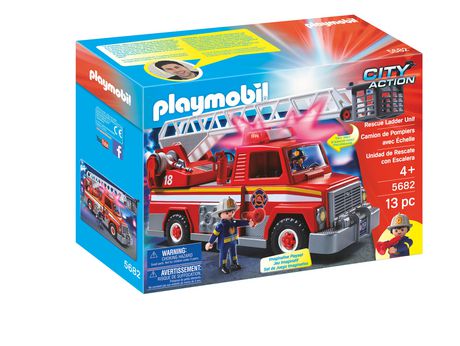 Jeu playmobil pompier