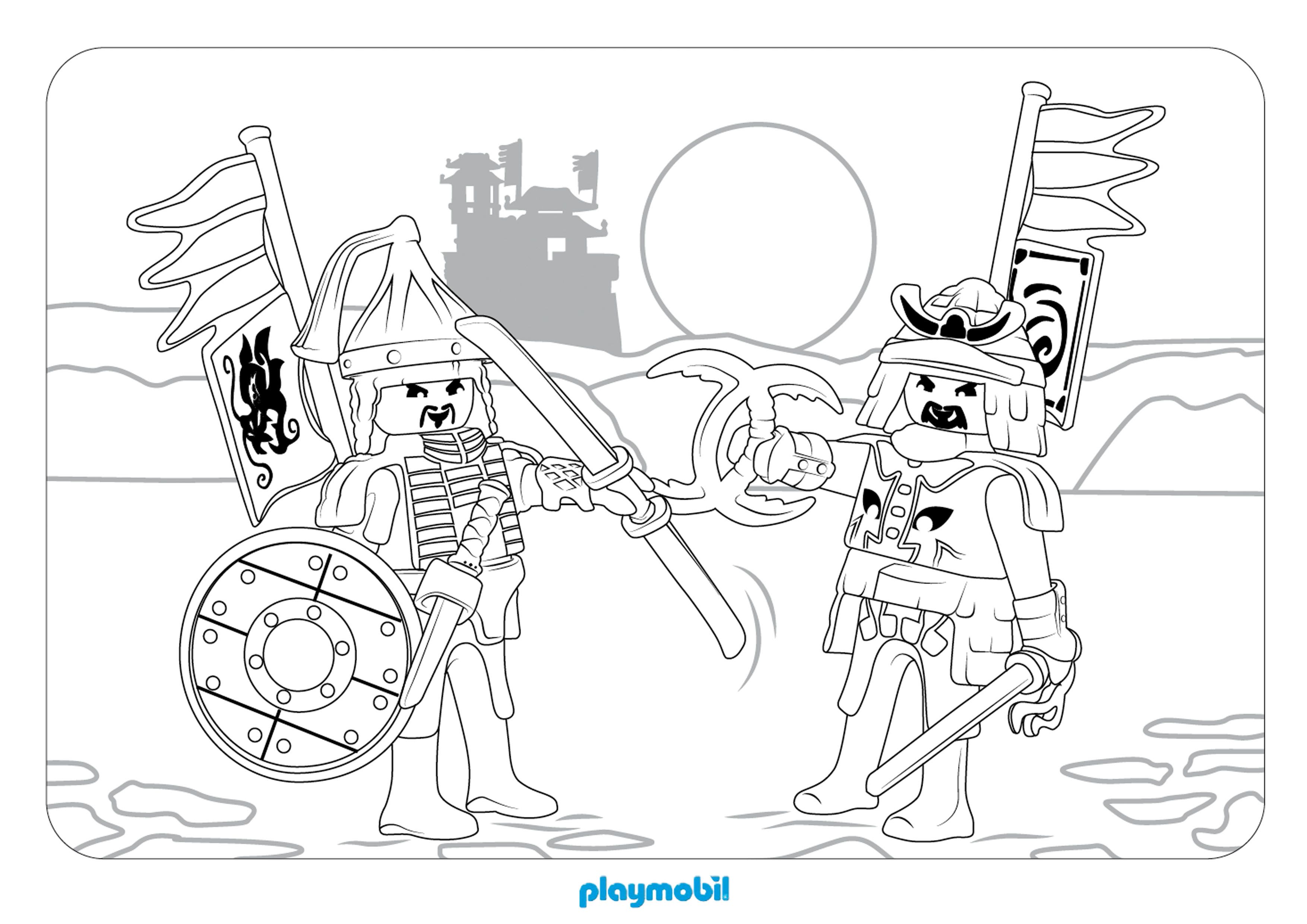 Dessin de playmobil pirate
