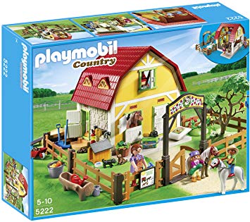 Playmobil country ecurie