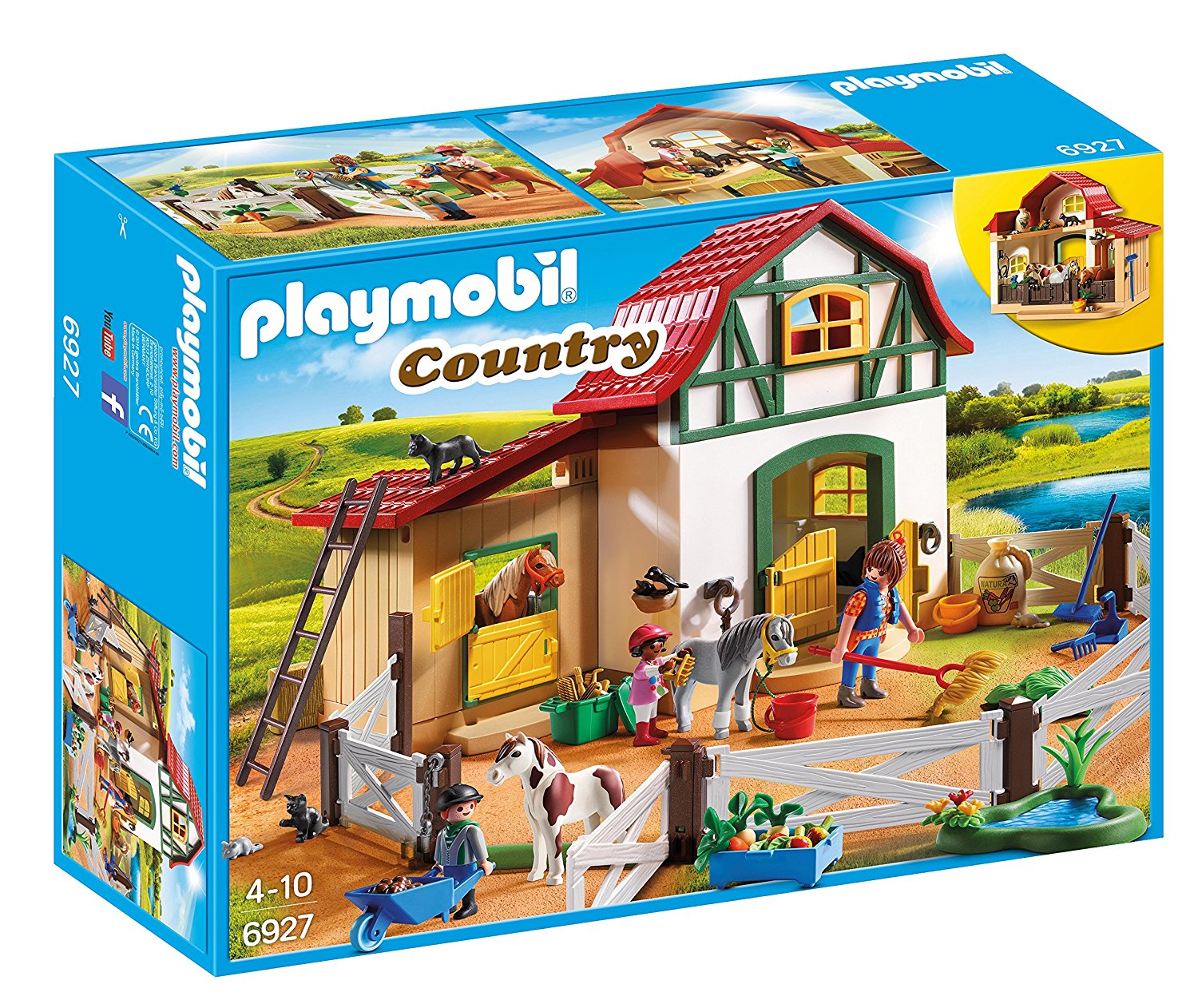 Ferme playmobil annee 1990