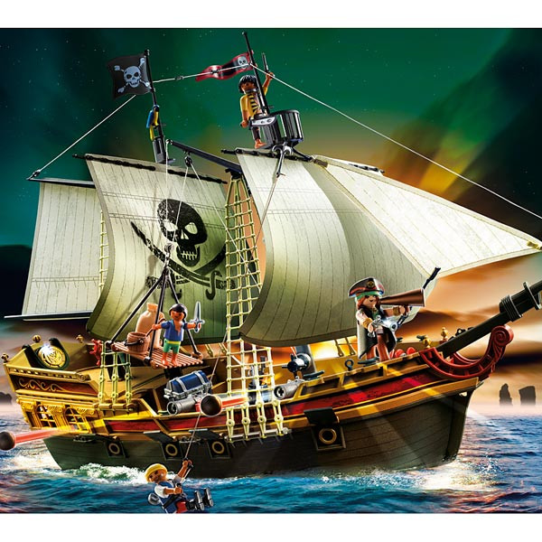 Bateau zombie playmobil