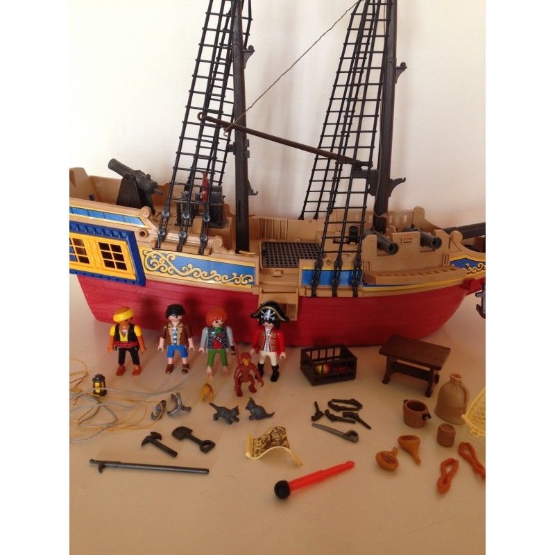 Flotteur bateau pirate playmobil