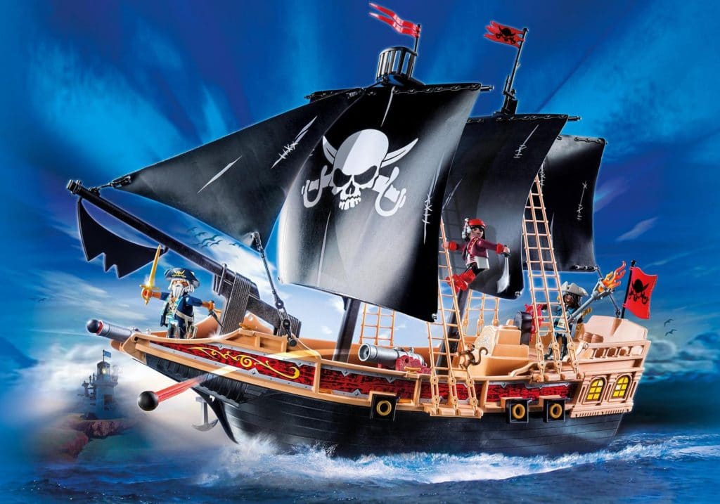 Bateau pirate 5135 playmobil pas cher