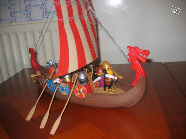 Playmobil bateau viking