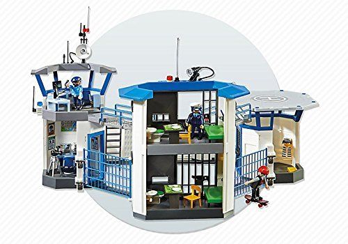 Quartier de police playmobil