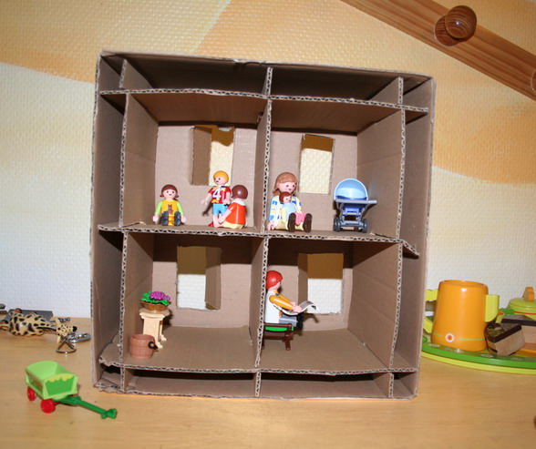 Maison playmobil à construire