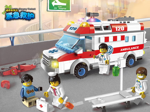 Playmobil ambulance old