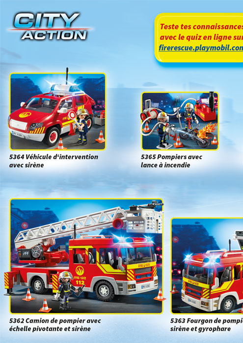 Jeu playmobil pompier en ligne