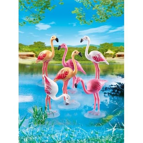 Playmobil zoo flamingo