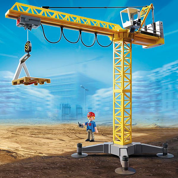 Grue playmobil pas cher