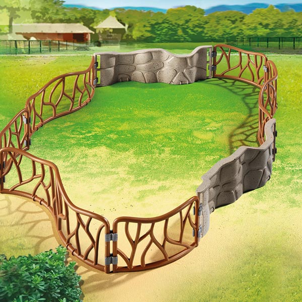 Playmobil enclos zoo