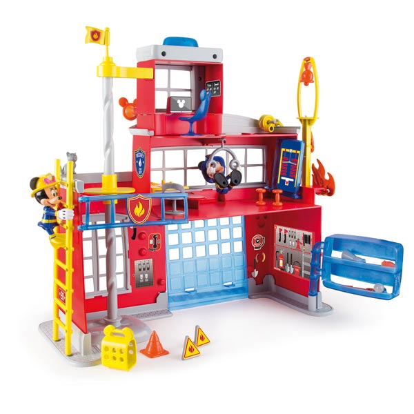 Caserne pompier playmobil king jouet