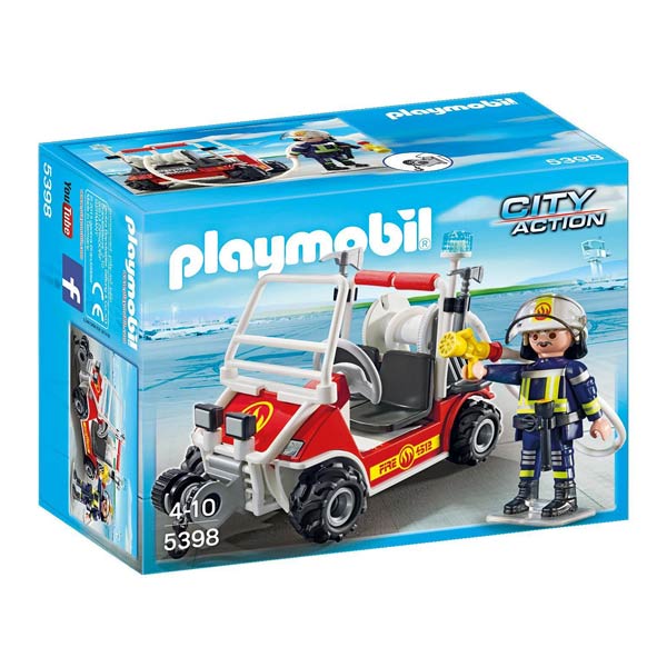 Playmobil pompier king jouet