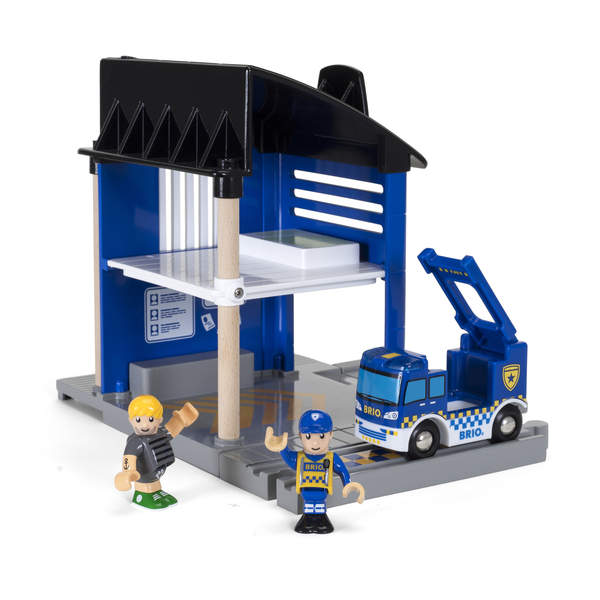 Commissariat police playmobil king jouet