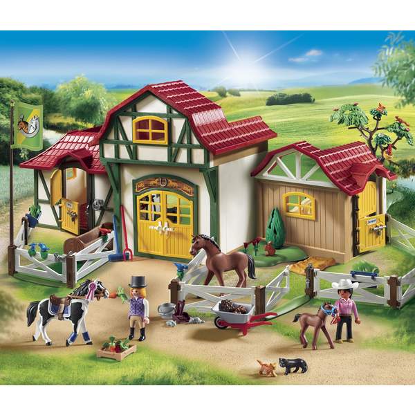 Playmobil centre equestre jouet club