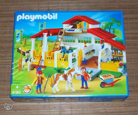 Dessin anime playmobil centre equestre