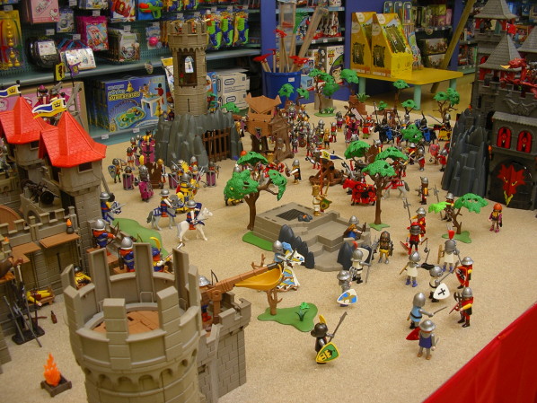 Chateau playmobil grande recre