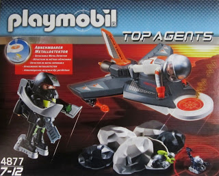 Playmobil secret agent detection jet
