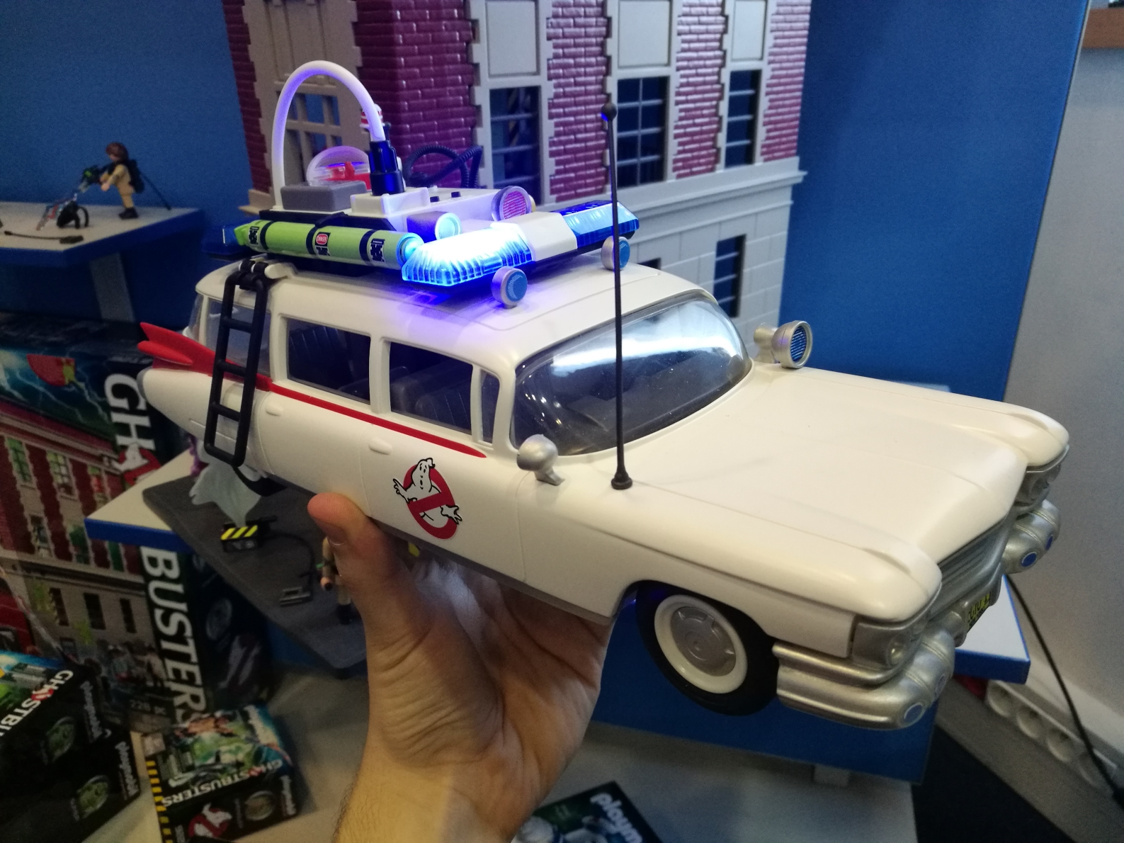 Playmobil ghostbusters voiture