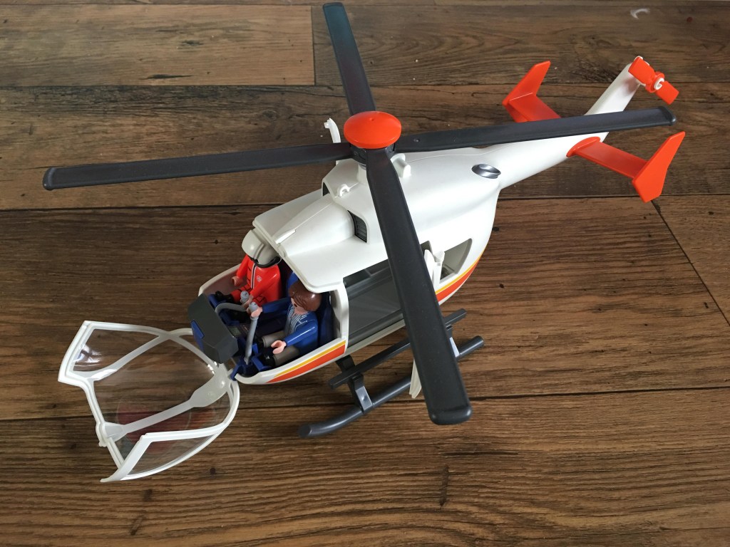 Playmobil city life helicopter