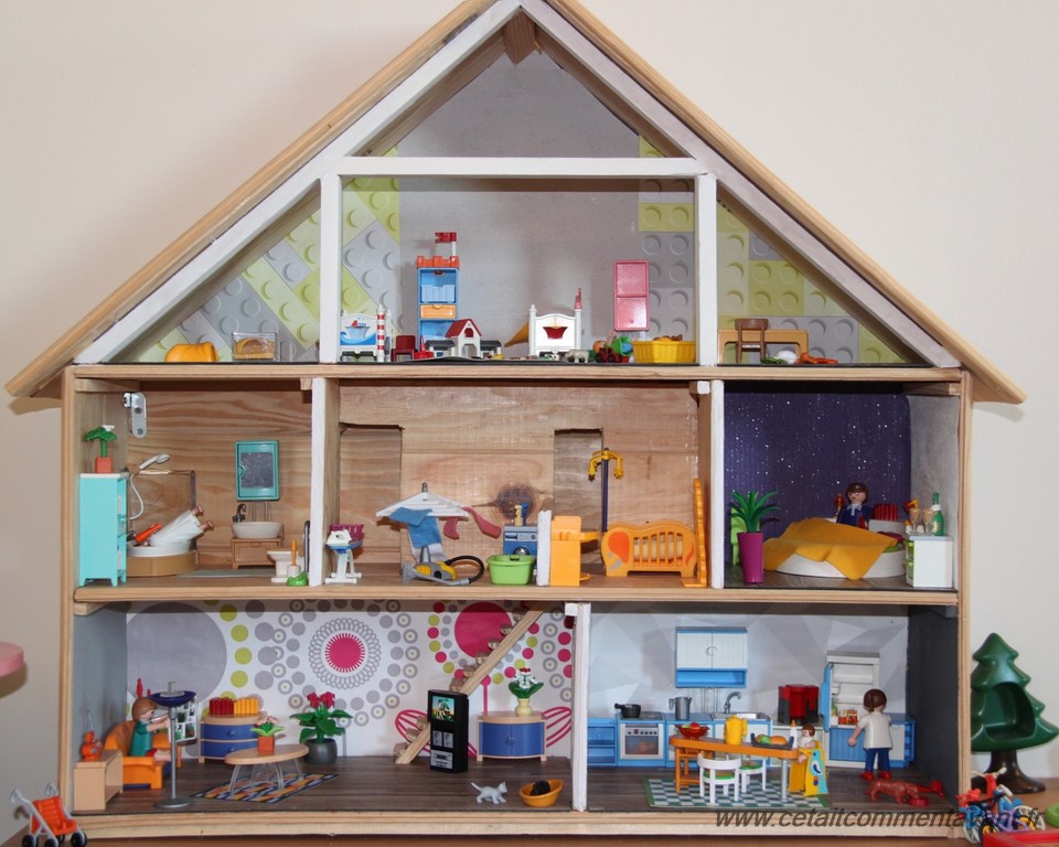 Maison playmobil à fabriquer