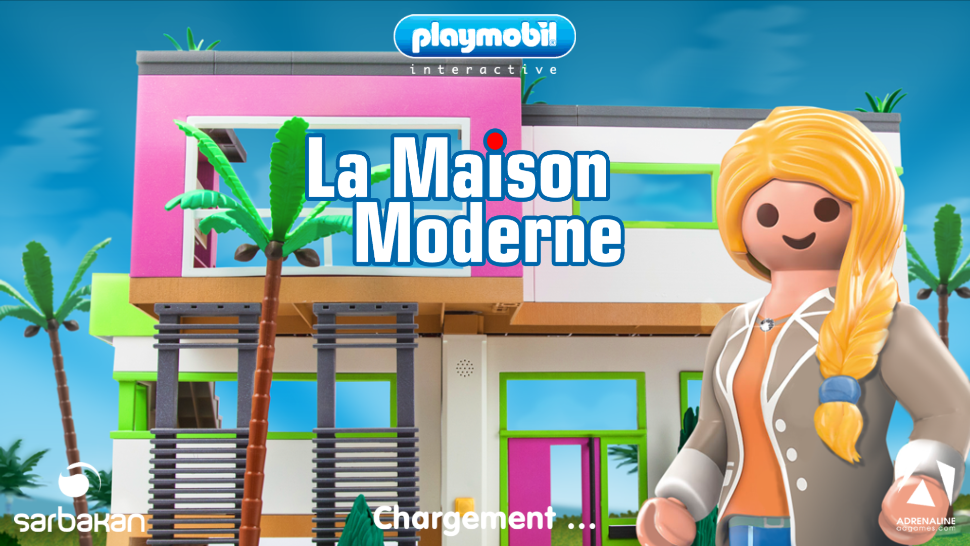 Playmobil en francais maison moderne