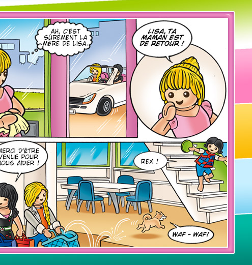 Maison moderne playmobil en français