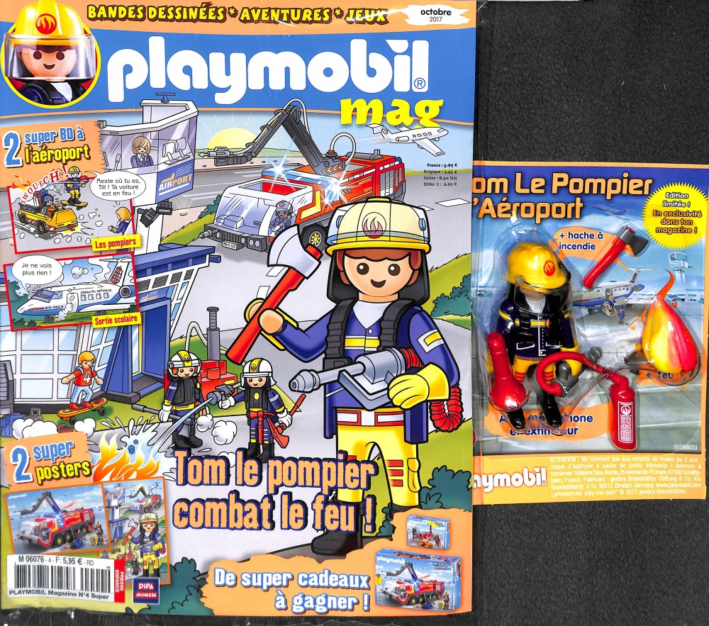 Magazine playmobil pompier