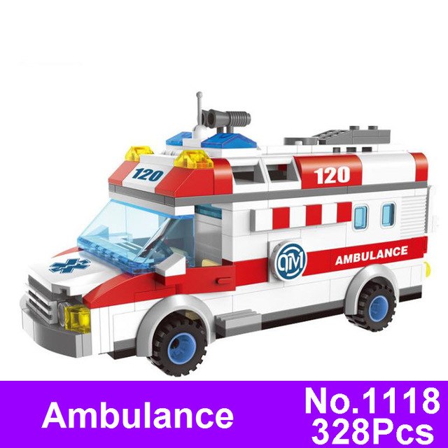 Playmobil medical centre with ambulance