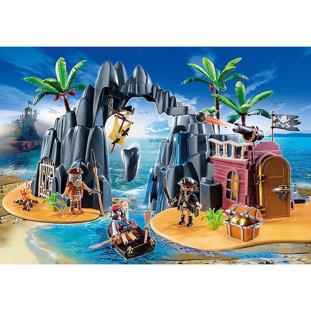 Playmobil pirate treasure island playset