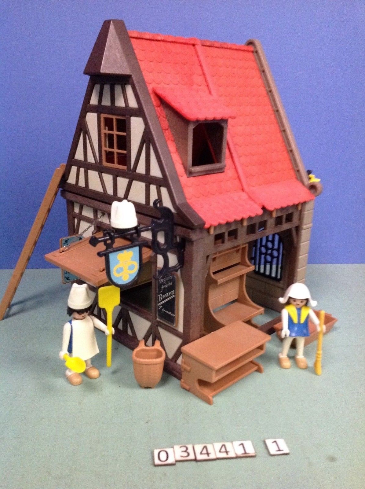 Playmobil boulangerie moyen age