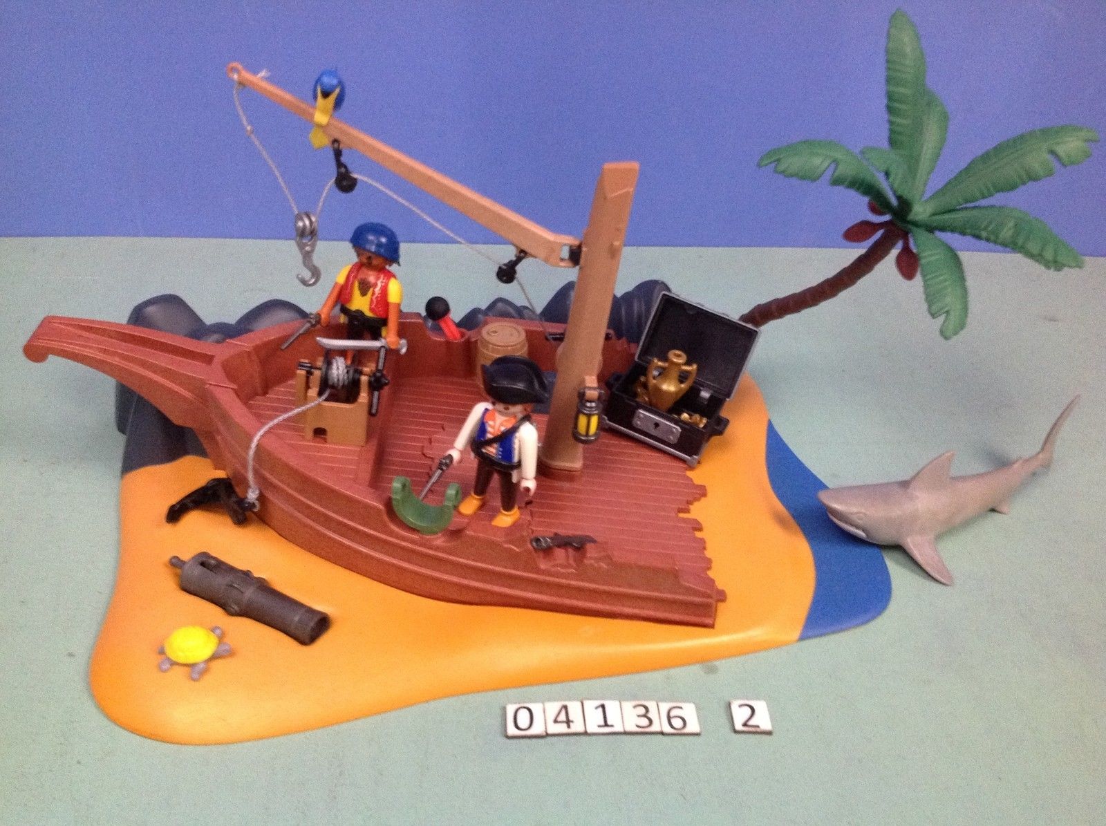 Epave bateau pirate playmobil