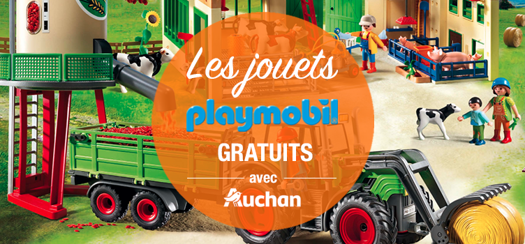 Playmobil auchan vignettes