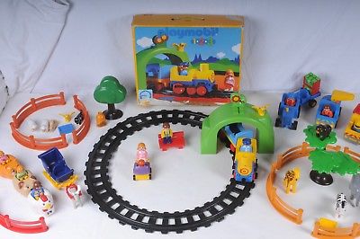 Playmobil 123 train animaux