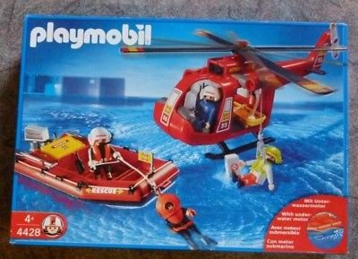 Playmobil pompier transportable