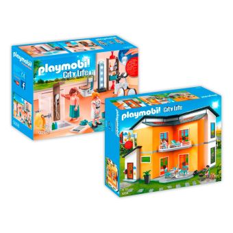 Maison moderne playmobil image