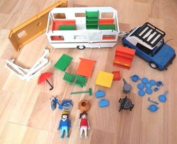 Playmobil caravane et voiture