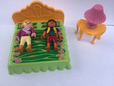 Playmobil 5331 chambre coucher parents avec lumière