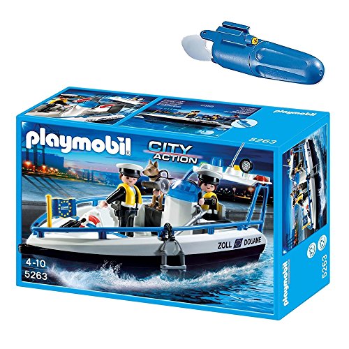 Bateau playmobil marin
