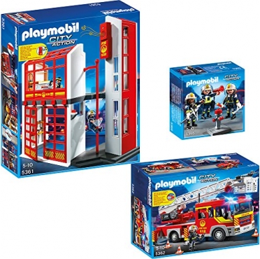 Playmobil city action 5362 camion de pompier