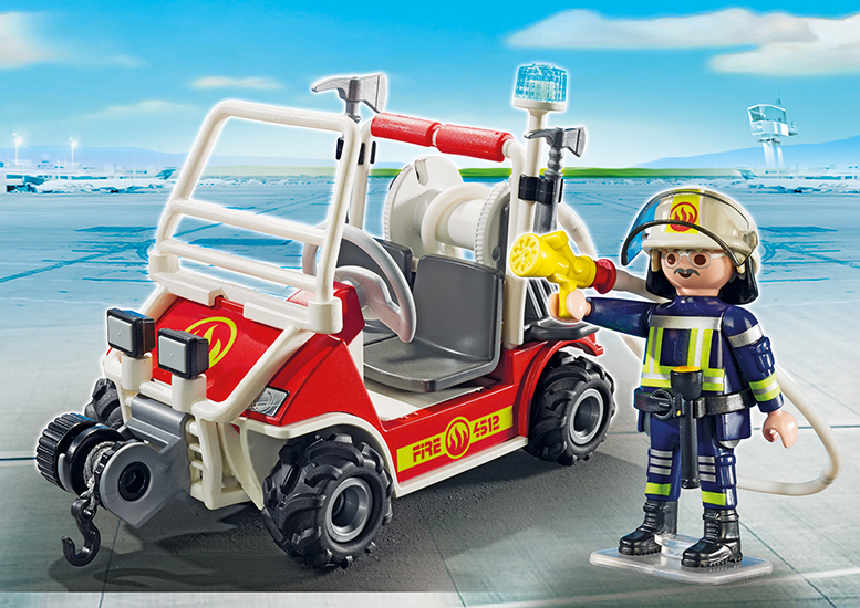 Playmobil city action quad