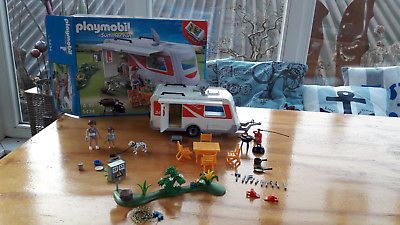 Playmobil camping wohnwagen