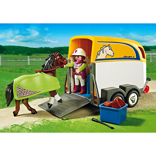 Playmobil country horse trailer
