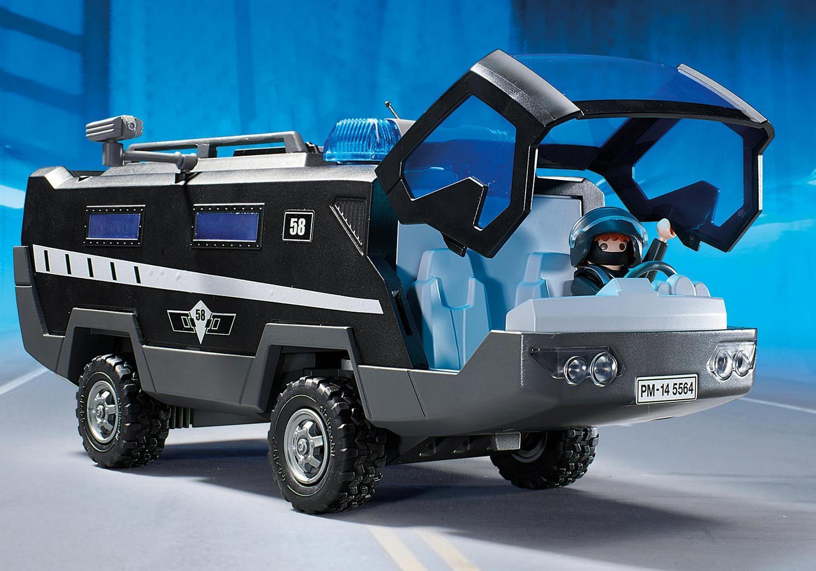 Playmobil city action tactical unit vehicle