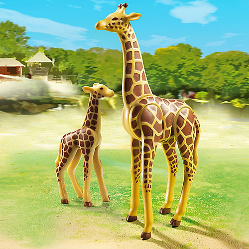 Playmobil zoo girafe