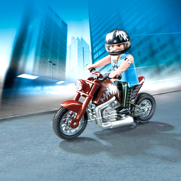 Playmobil sports and action motorbike