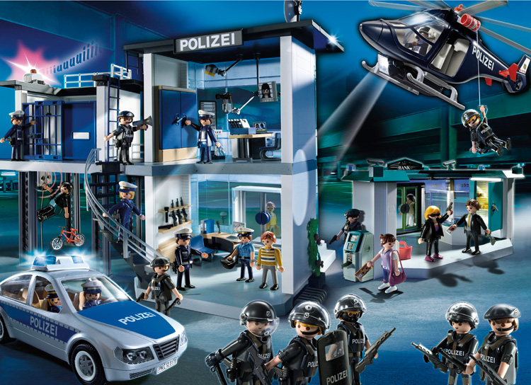 Playmobil action city polizei