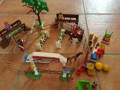 Playmobil parcours equestre