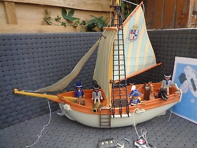 Playmobil bateau roi