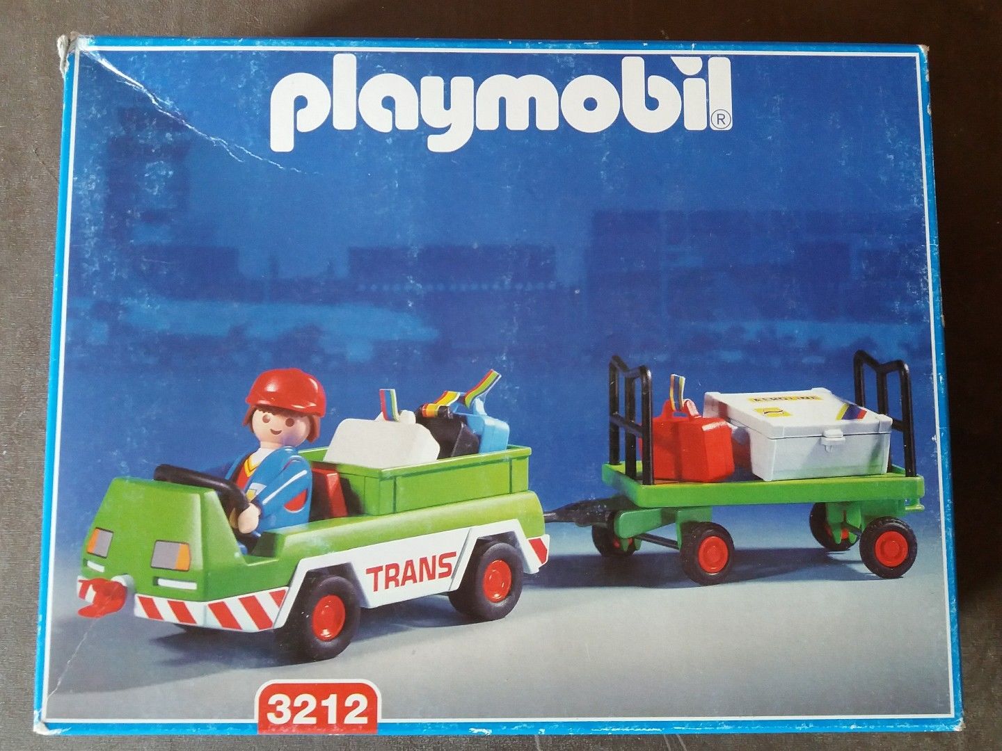 Playmobil chariot aeroport